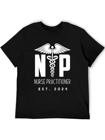 Nurse Practitioner Est. 2024 Black T-Shirt