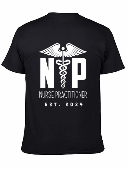 Nurse Practitioner Est. 2024 Black T-Shirt