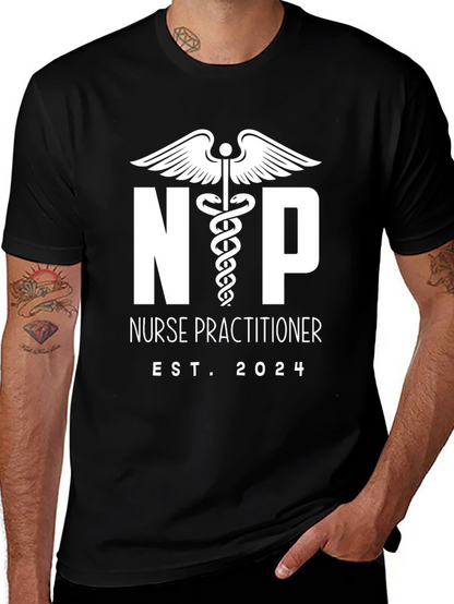 Nurse Practitioner Est. 2024 Black T-Shirt