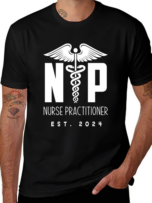 Nurse Practitioner Est. 2024 Black T-Shirt