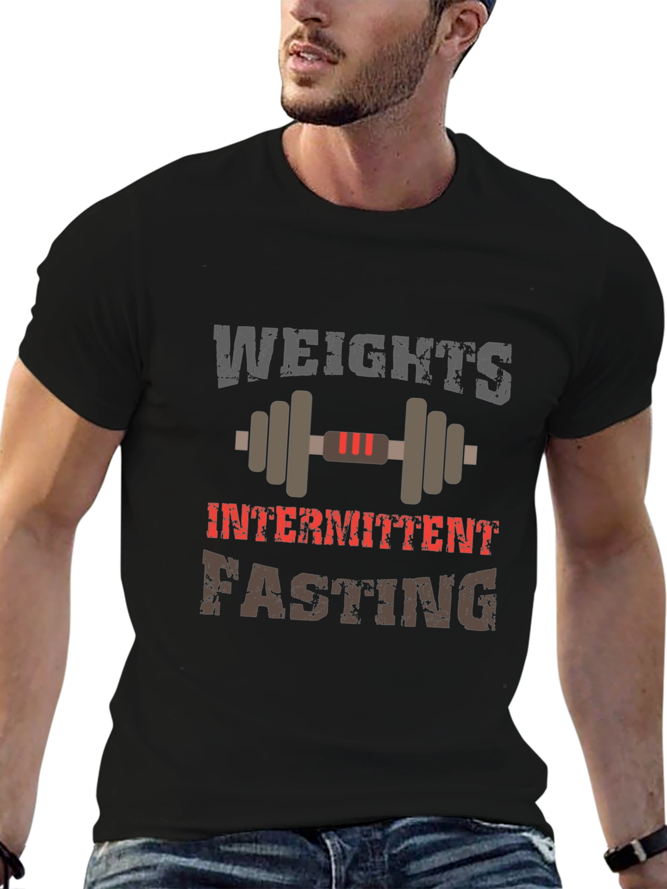 Weights Intermittent Fasting T-Shirt