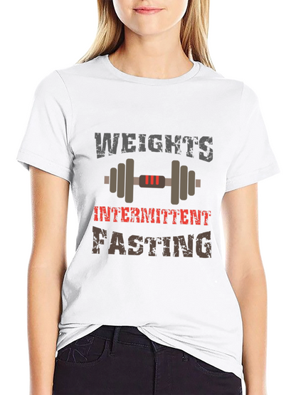 Weights Intermittent Fasting T-Shirt