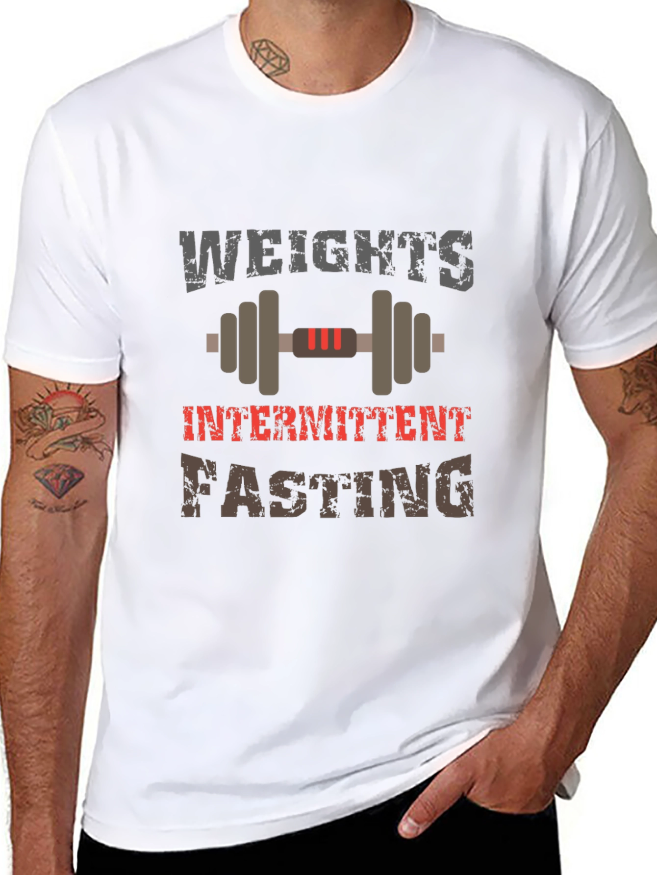Weights Intermittent Fasting T-Shirt