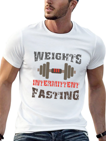 Weights Intermittent Fasting T-Shirt