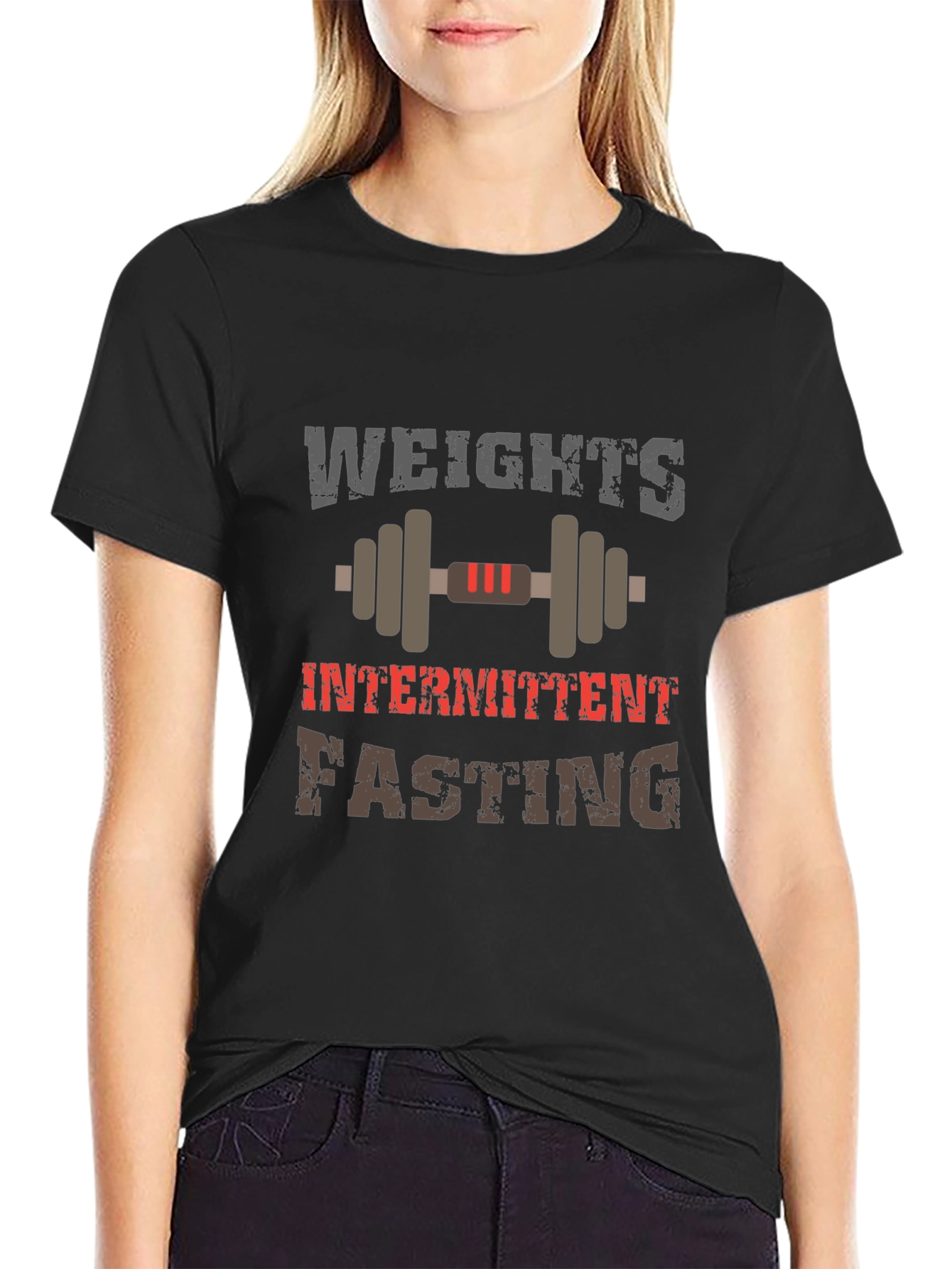 Weights Intermittent Fasting T-Shirt