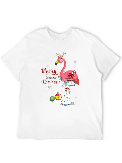 Merry Christmas Flamingo T-Shirt