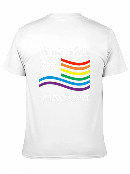We The People Means Everyone LGBTQ Pride T-Shirt