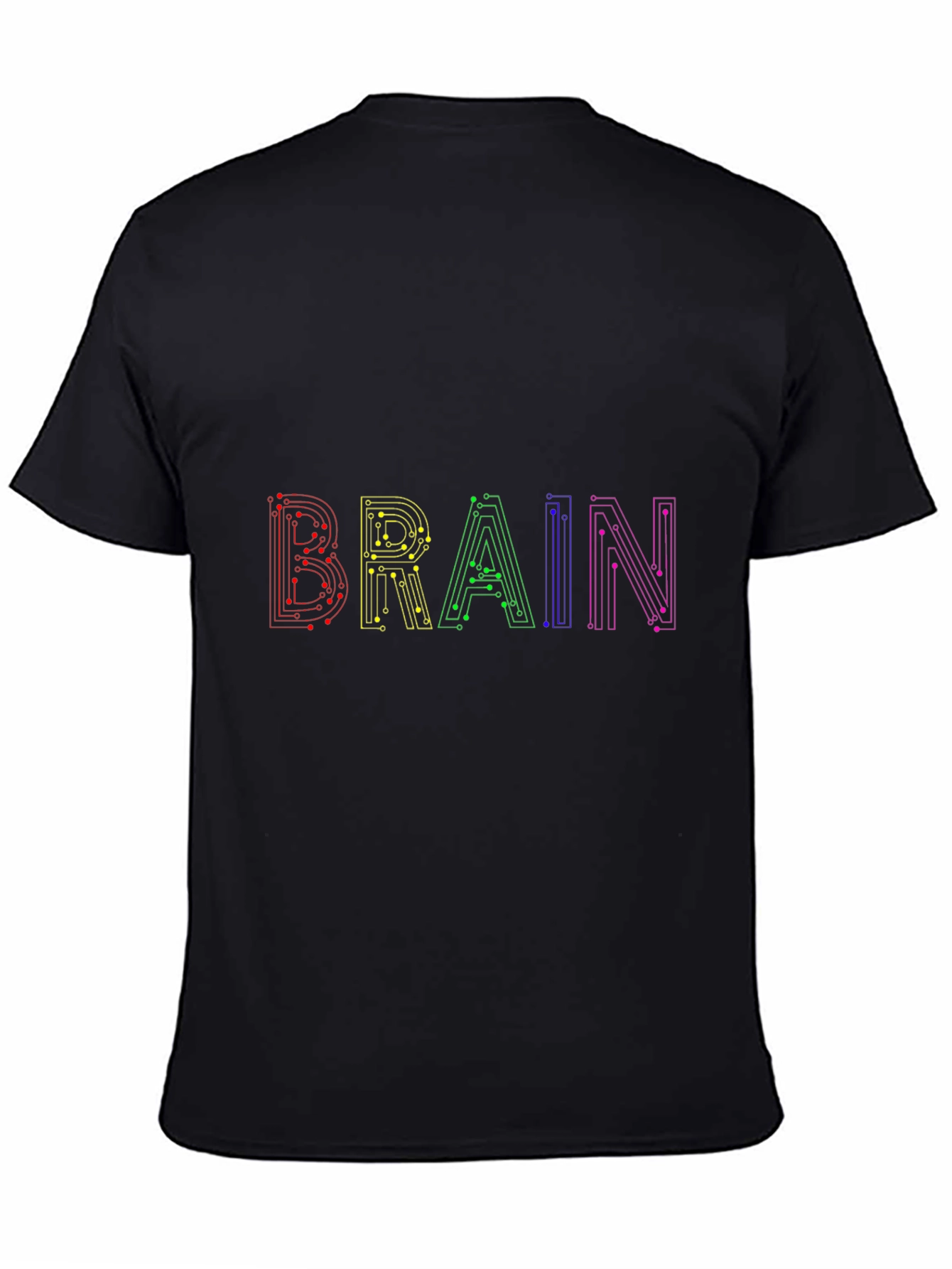 Circuit Brain T-Shirt - Black