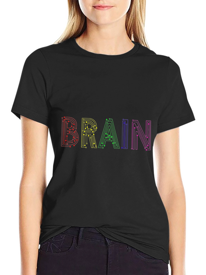 Circuit Brain T-Shirt - Black