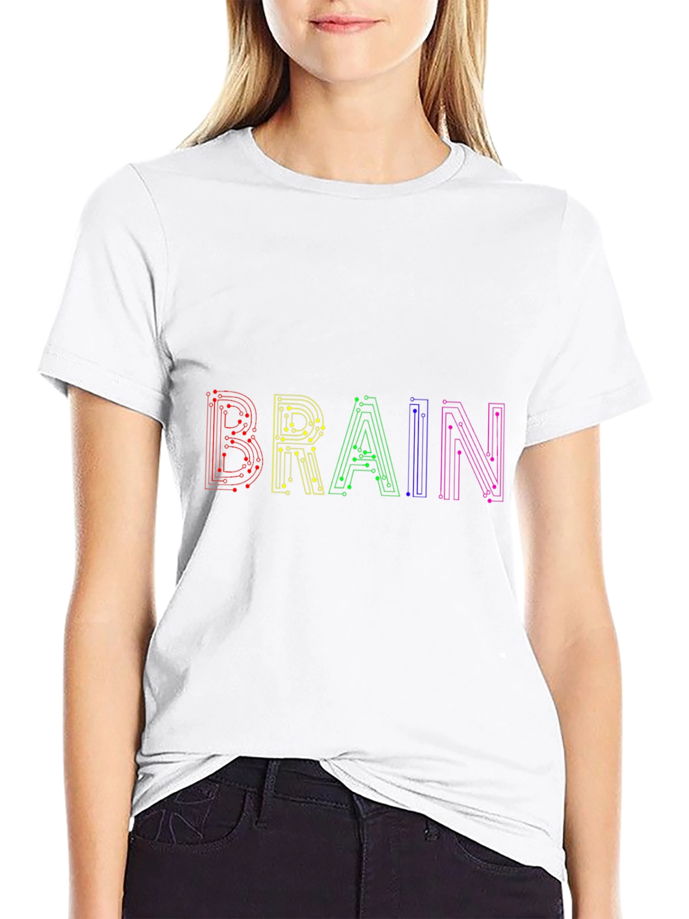 Circuit Brain T-Shirt - Black
