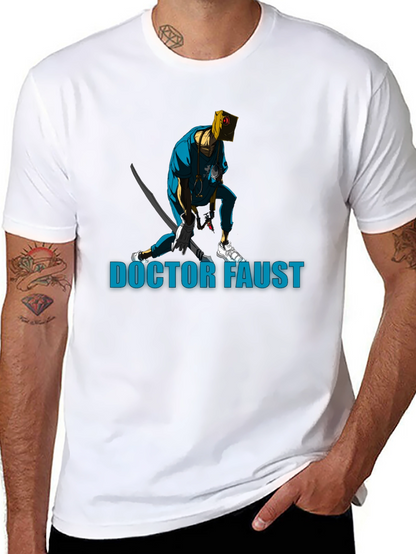 Doctor Faust Graphic Tee - Unique Anime Style