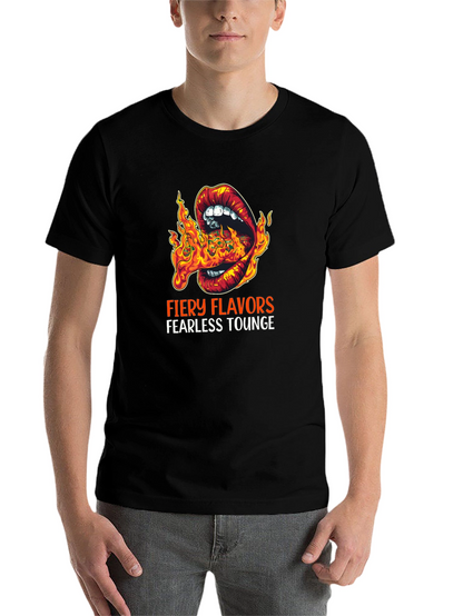 Fiery Flavors Graphic T-Shirt