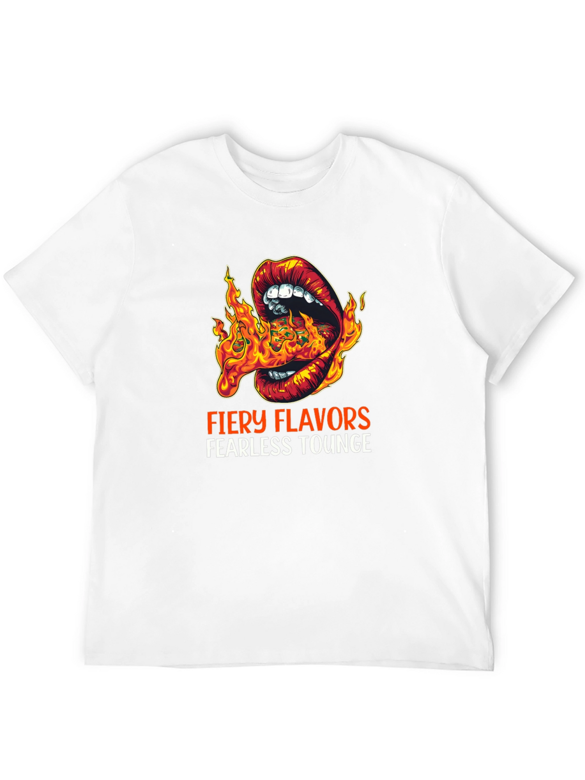 Fiery Flavors Graphic T-Shirt