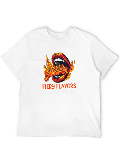 Fiery Flavors Graphic T-Shirt