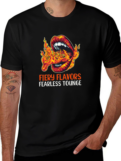 Fiery Flavors Graphic T-Shirt