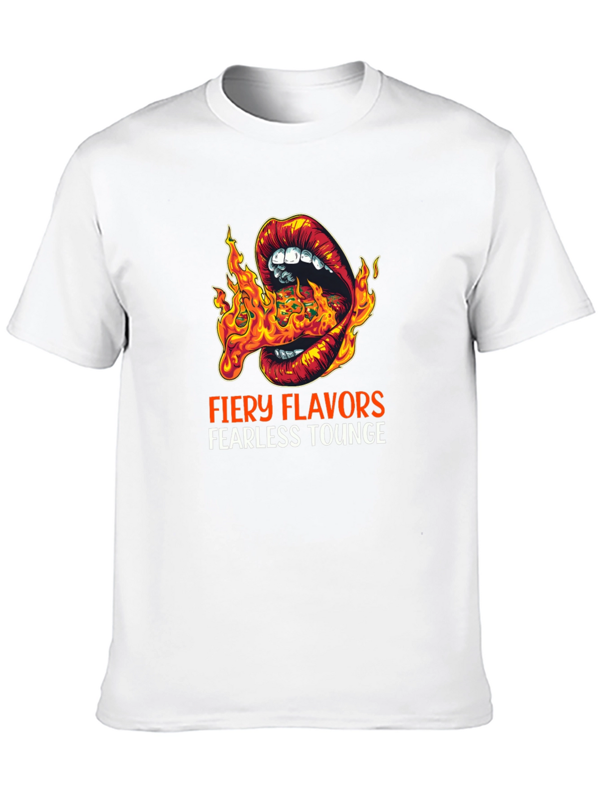 Fiery Flavors Graphic T-Shirt