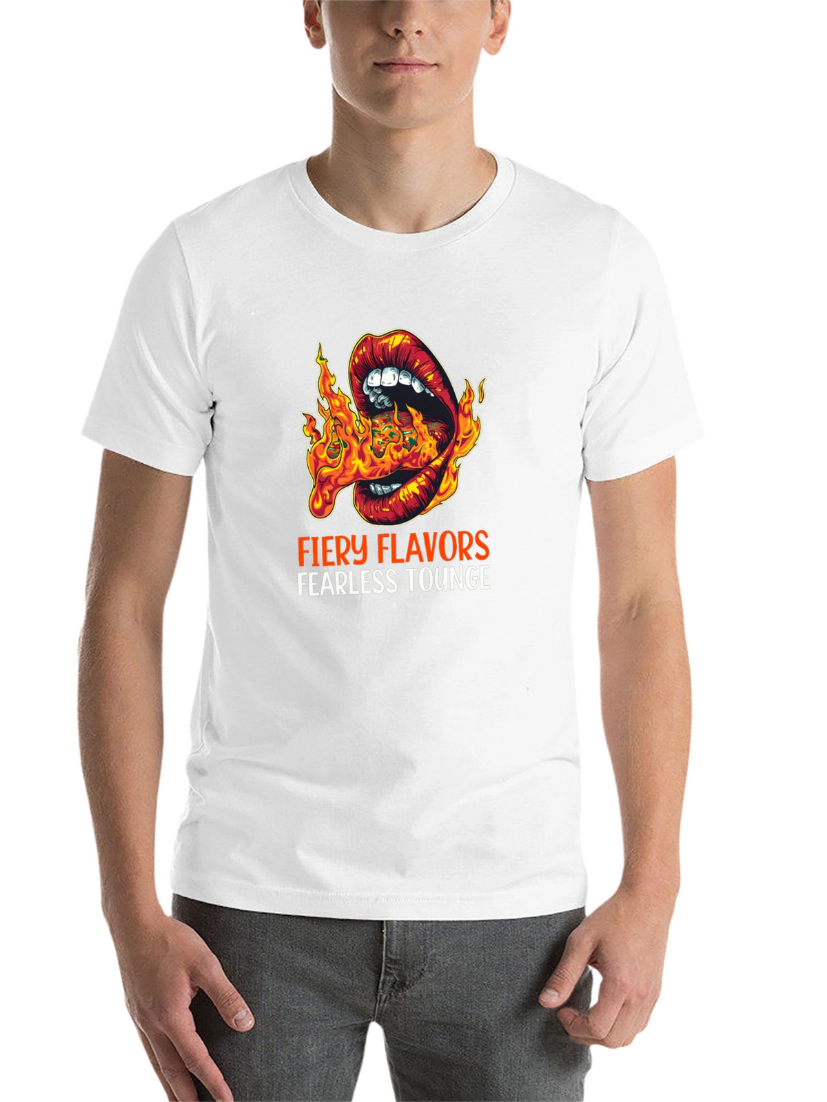 Fiery Flavors Graphic T-Shirt