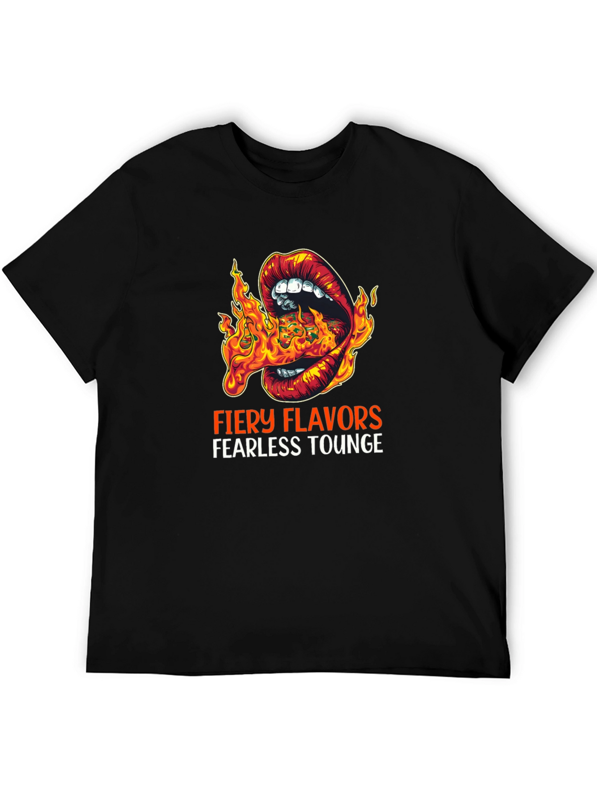 Fiery Flavors Graphic T-Shirt