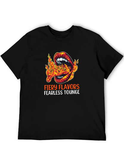 Fiery Flavors Graphic T-Shirt