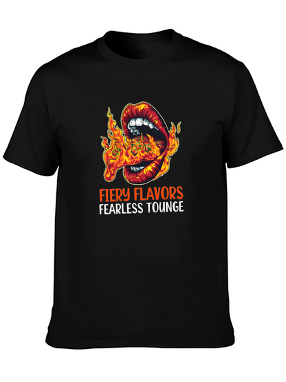 Fiery Flavors Graphic T-Shirt