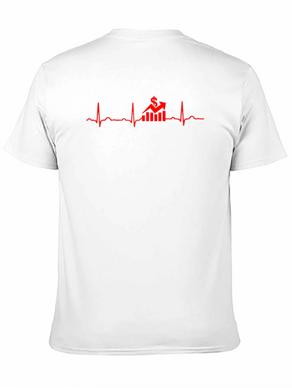 Money Heartbeat T-Shirt - Black