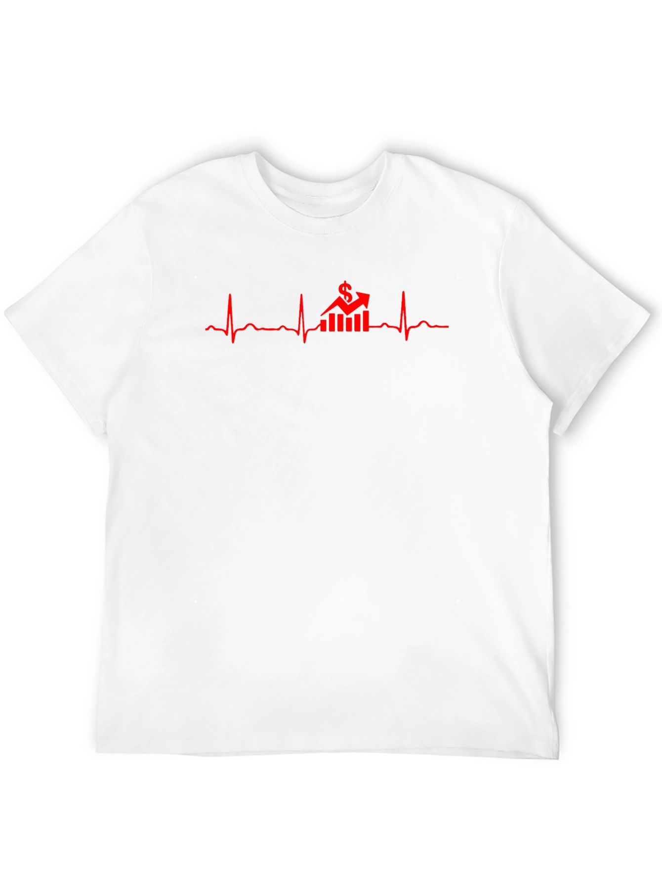 Money Heartbeat T-Shirt - Black