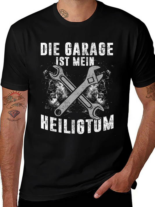 Garage is My Sanctuary T-Shirt - Mechanic Gift