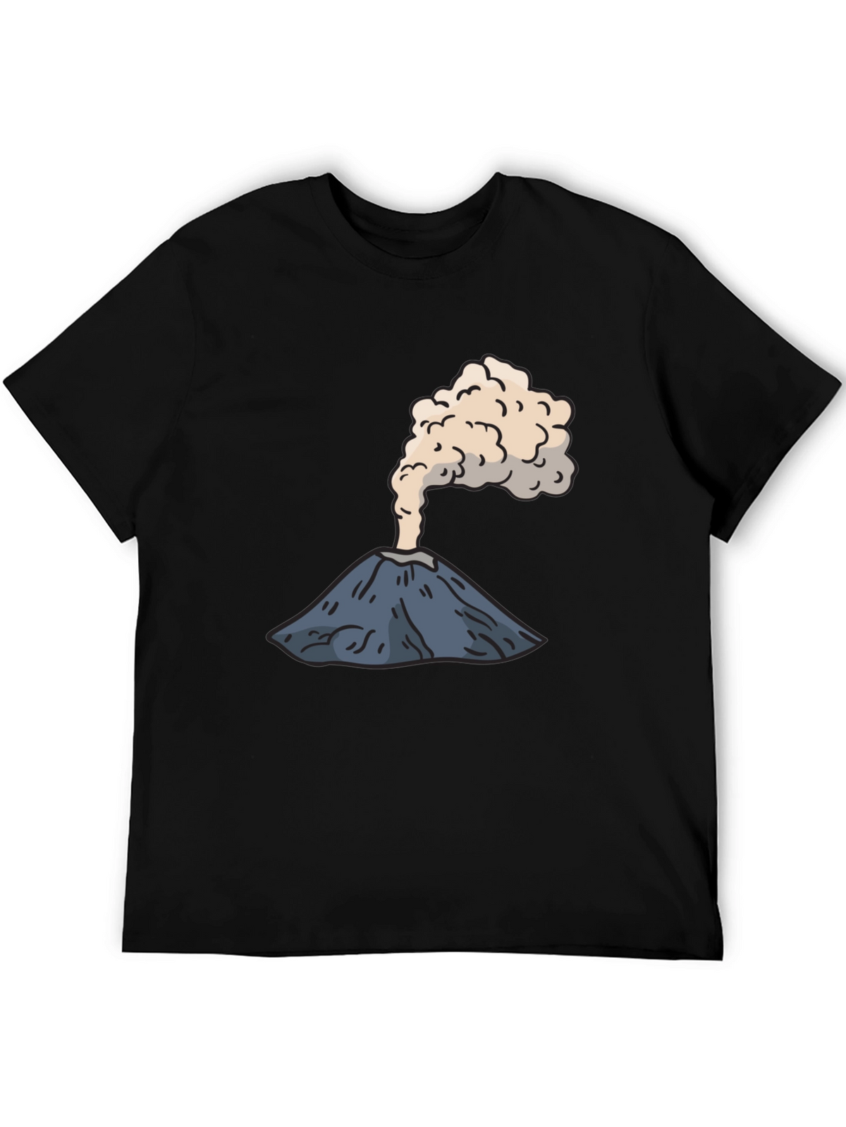 Volcano Graphic Tee - Erupting Style Soft Cotton