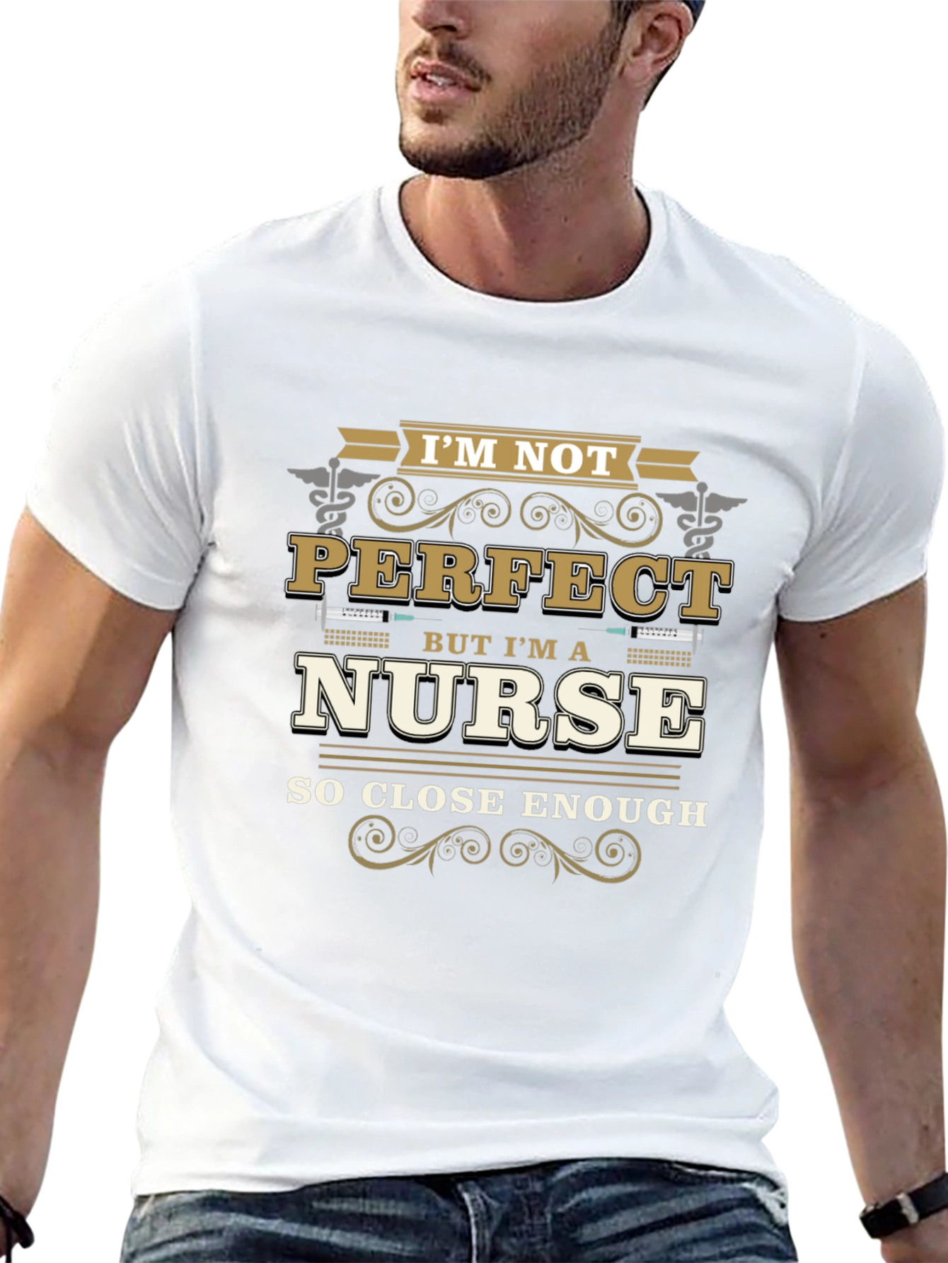 Im Not Perfect But Im A Nurse T-Shirt
