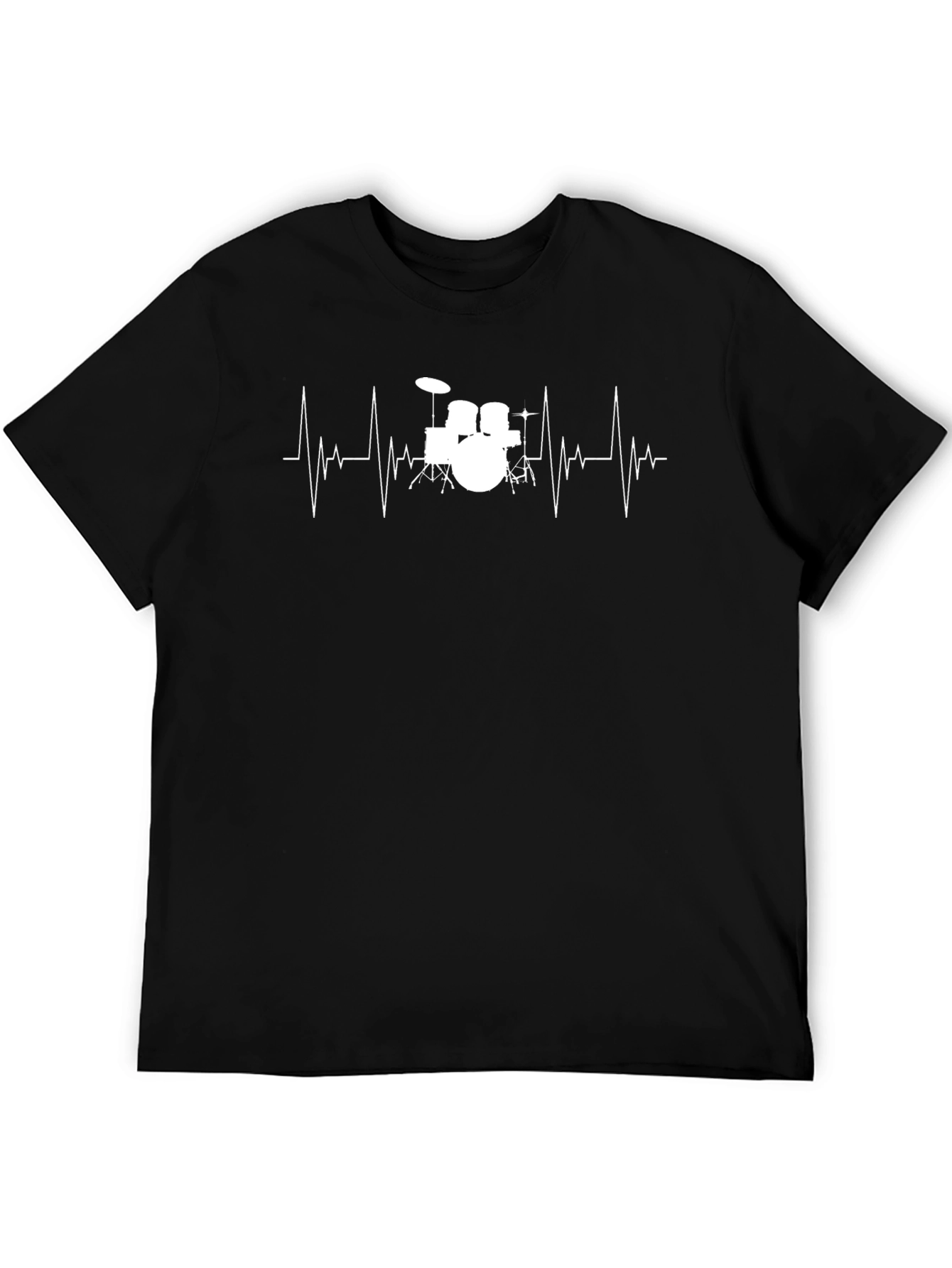 Drumbeat T-Shirt - Musicians Heartbeat Tee