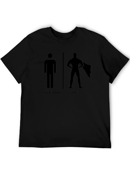Super Dad T-Shirt Funny Fathers Day Tee