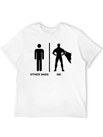 Super Dad T-Shirt Funny Fathers Day Tee