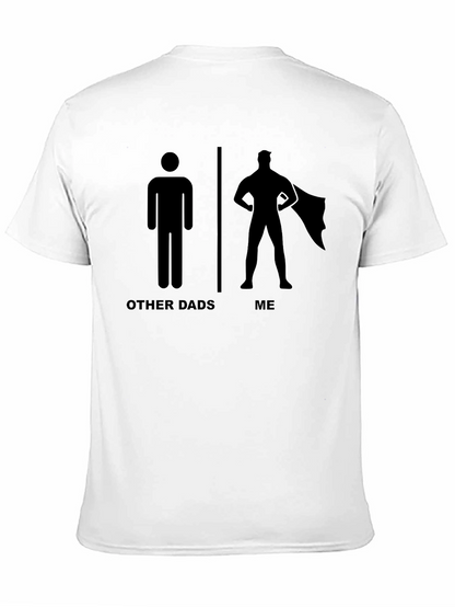 Super Dad T-Shirt Funny Fathers Day Tee
