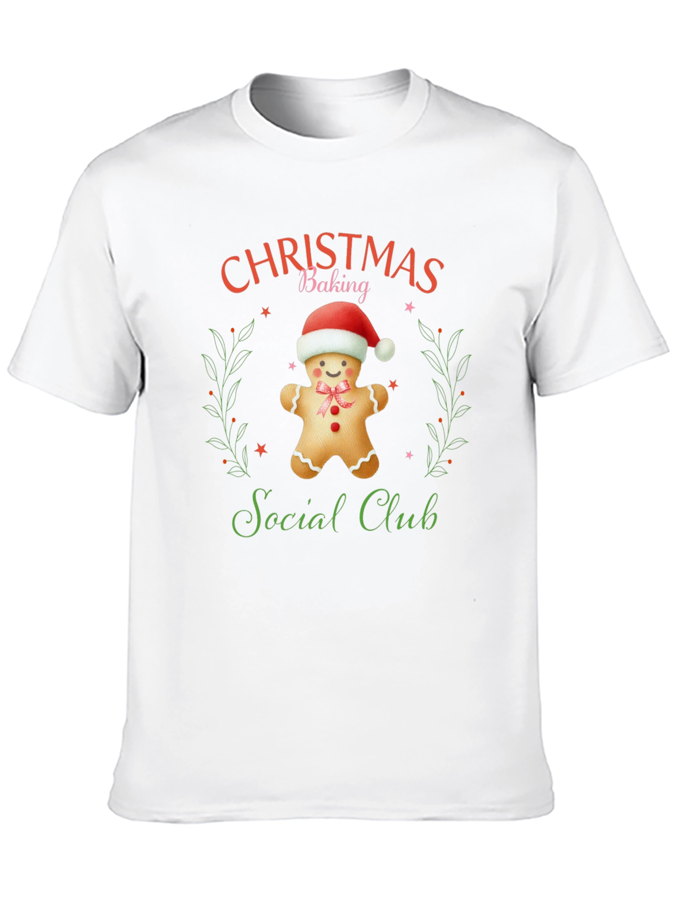Christmas Baking Social Club T-Shirt