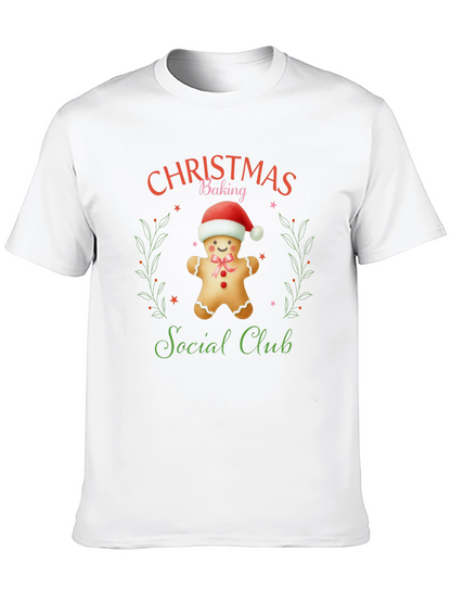 Christmas Baking Social Club T-Shirt