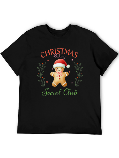 Christmas Baking Social Club T-Shirt