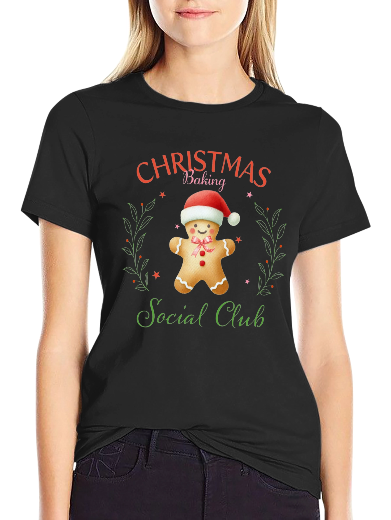 Christmas Baking Social Club T-Shirt