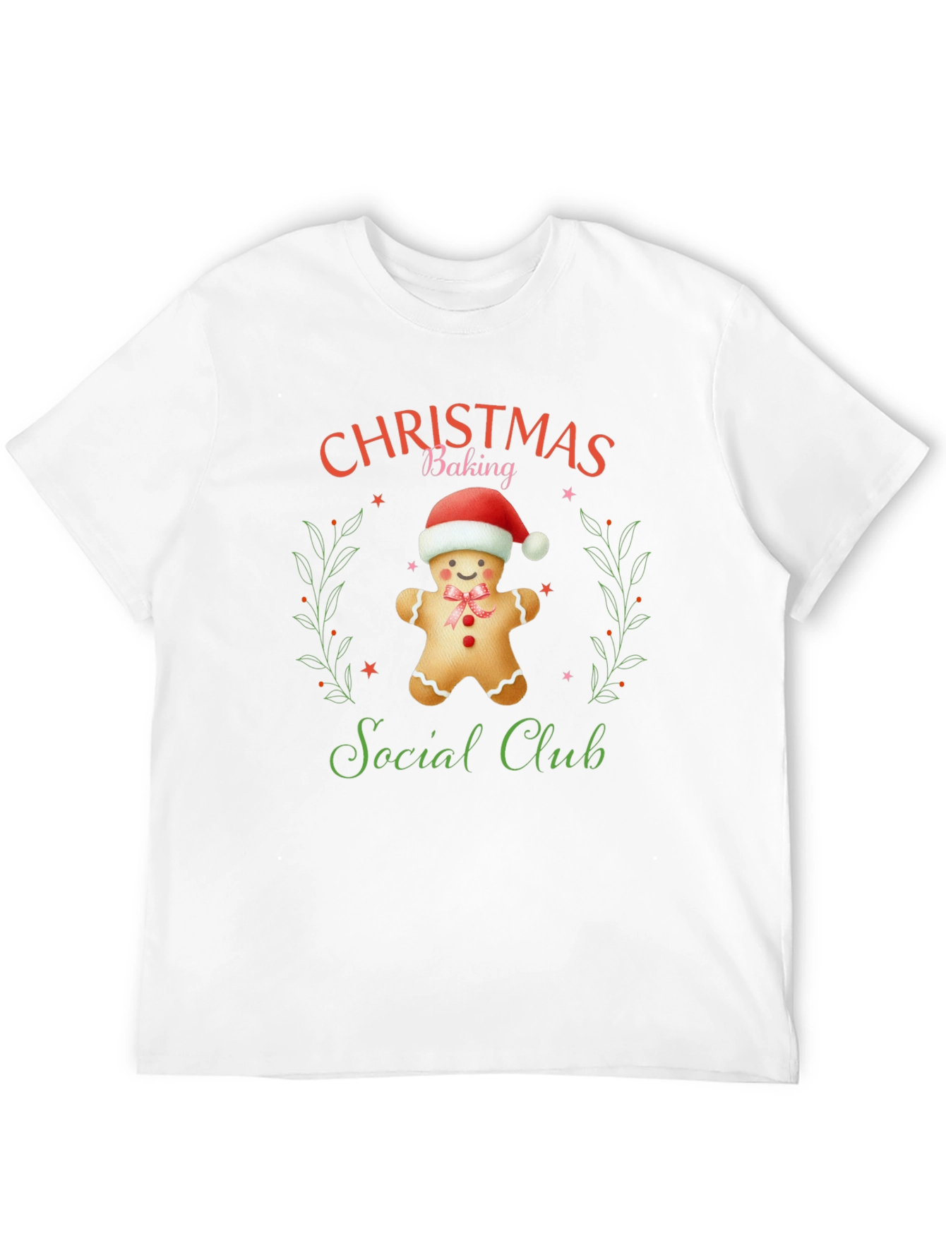 Christmas Baking Social Club T-Shirt