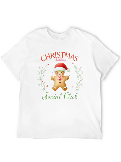 Christmas Baking Social Club T-Shirt