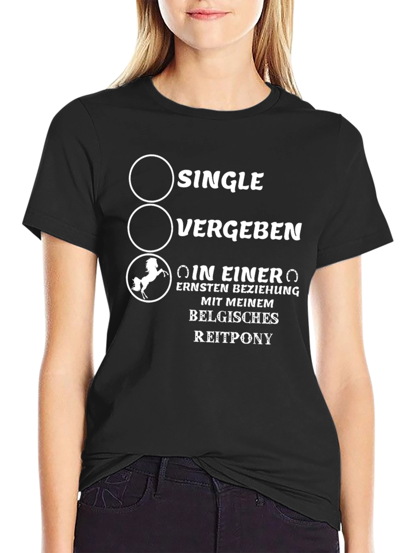 Belgian Pony T-Shirt - Single Taken Pony Love Tee