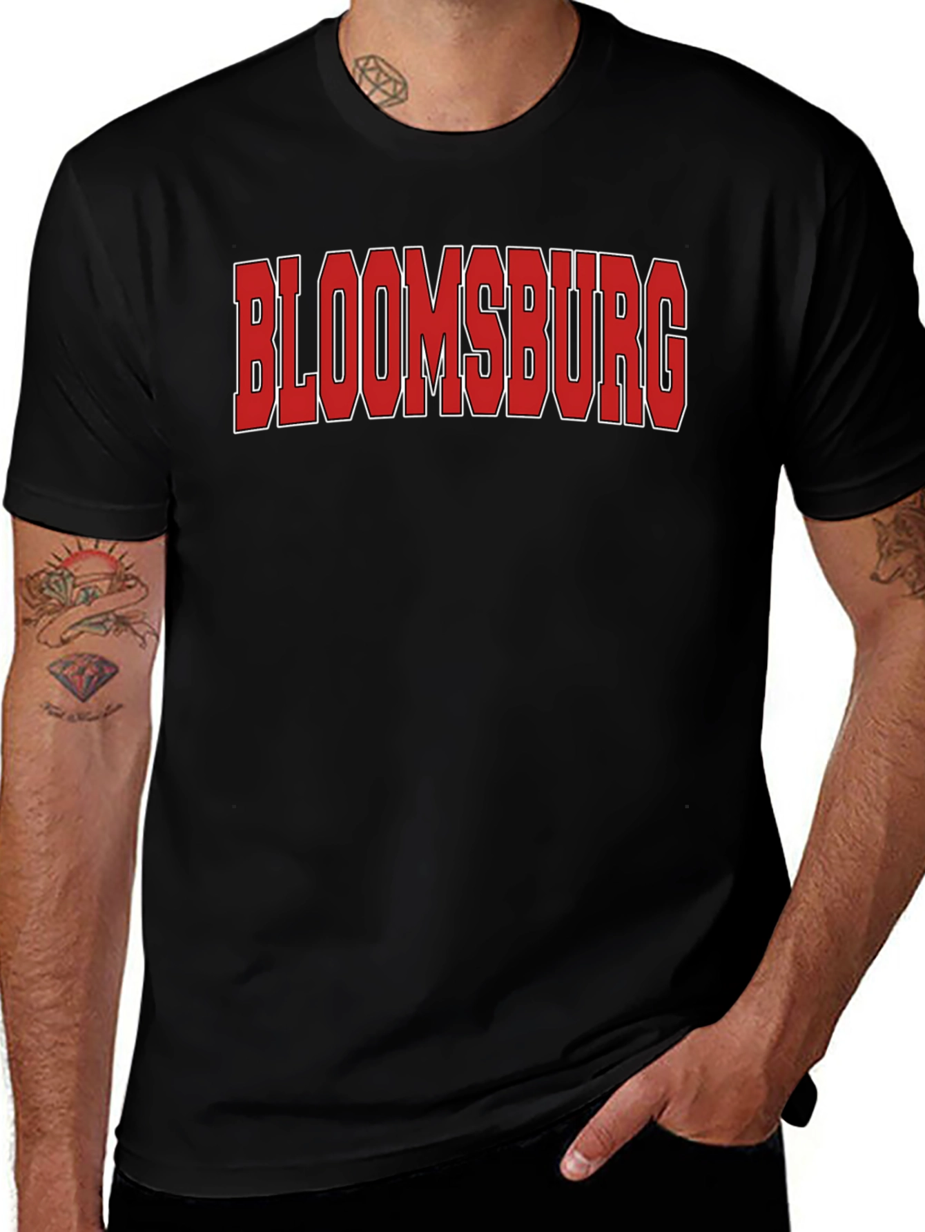 Bloomsburg Graphic T-Shirt - Black