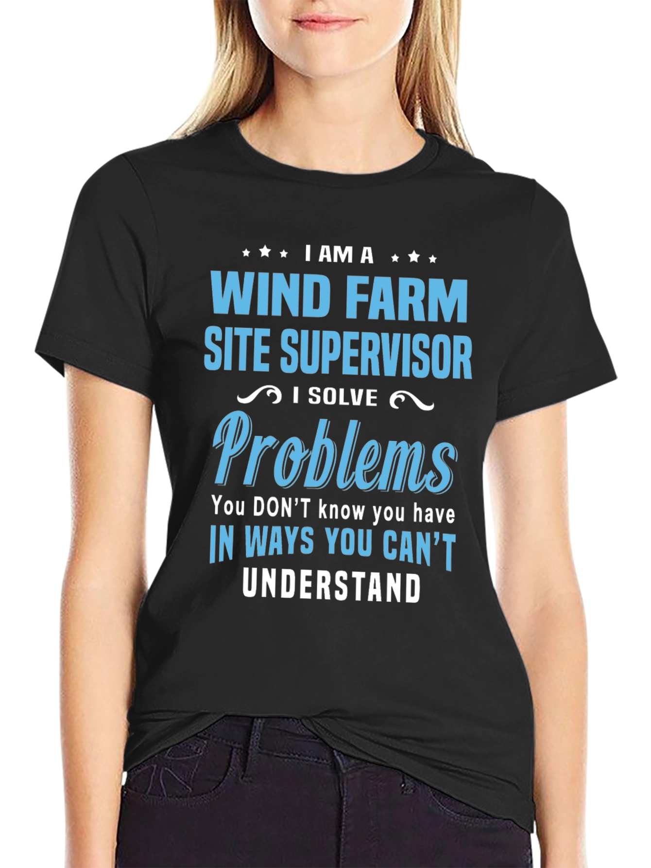 Wind Farm Site Supervisor T-Shirt