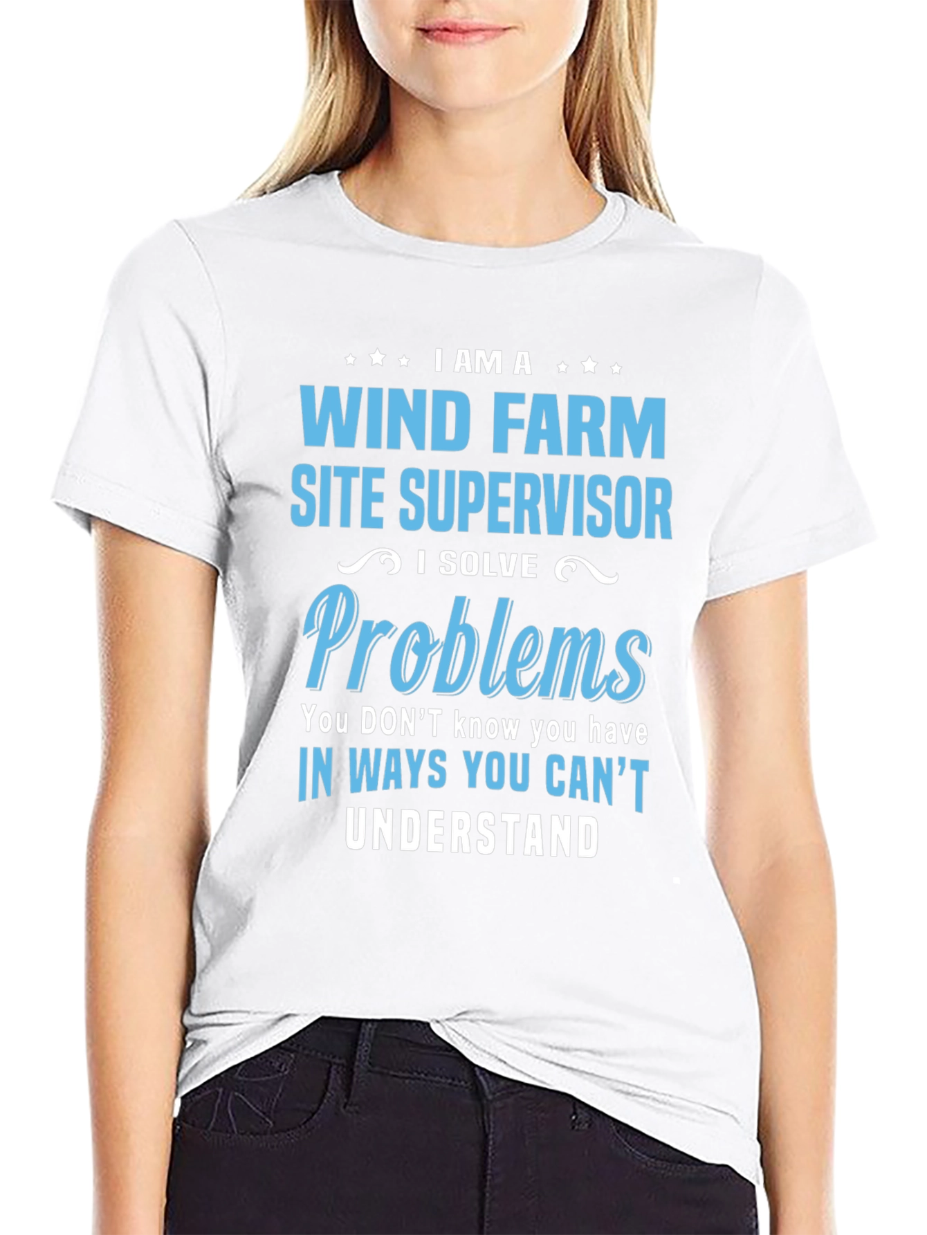 Wind Farm Site Supervisor T-Shirt