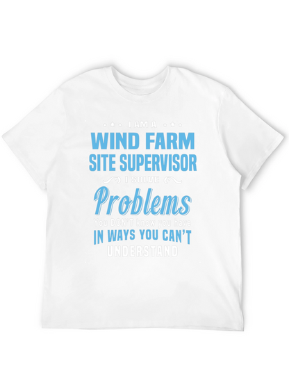 Wind Farm Site Supervisor T-Shirt