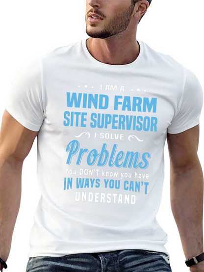 Wind Farm Site Supervisor T-Shirt