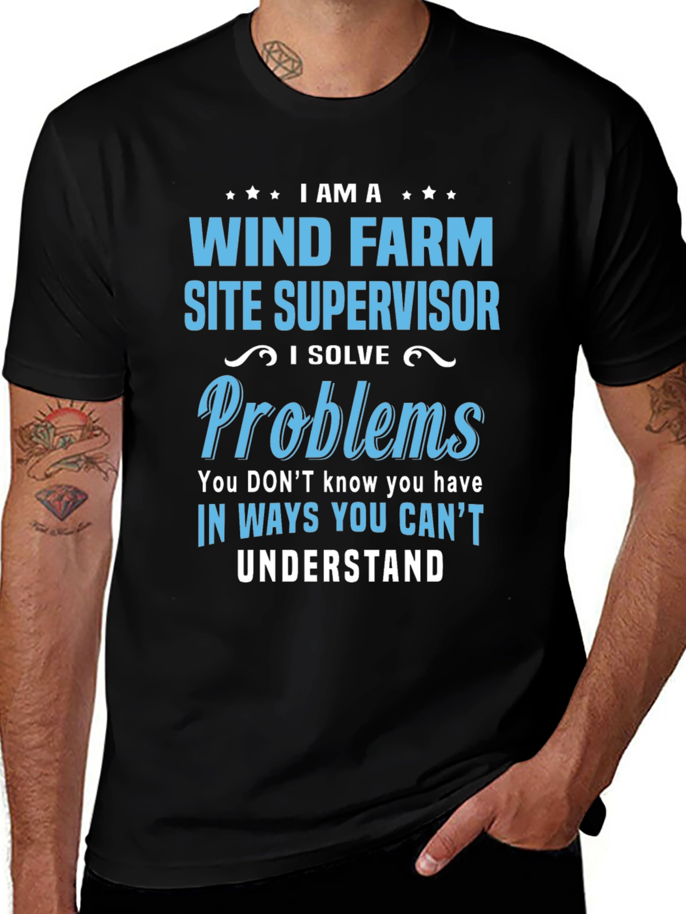 Wind Farm Site Supervisor T-Shirt