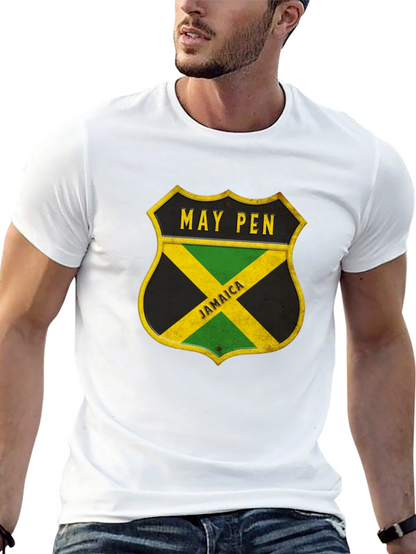 May Pen Jamaica Shield Graphic T-Shirt