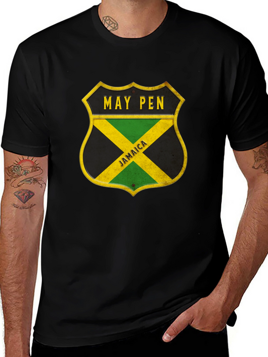May Pen Jamaica Shield Graphic T-Shirt