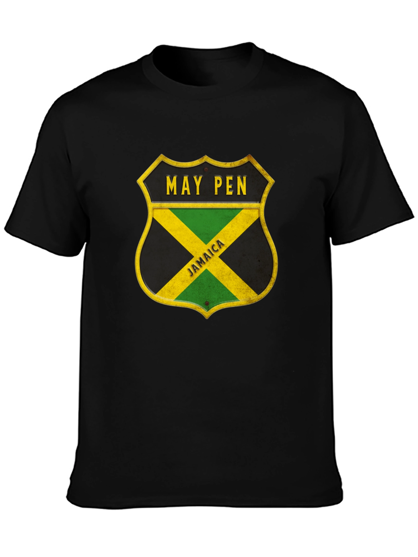 May Pen Jamaica Shield Graphic T-Shirt