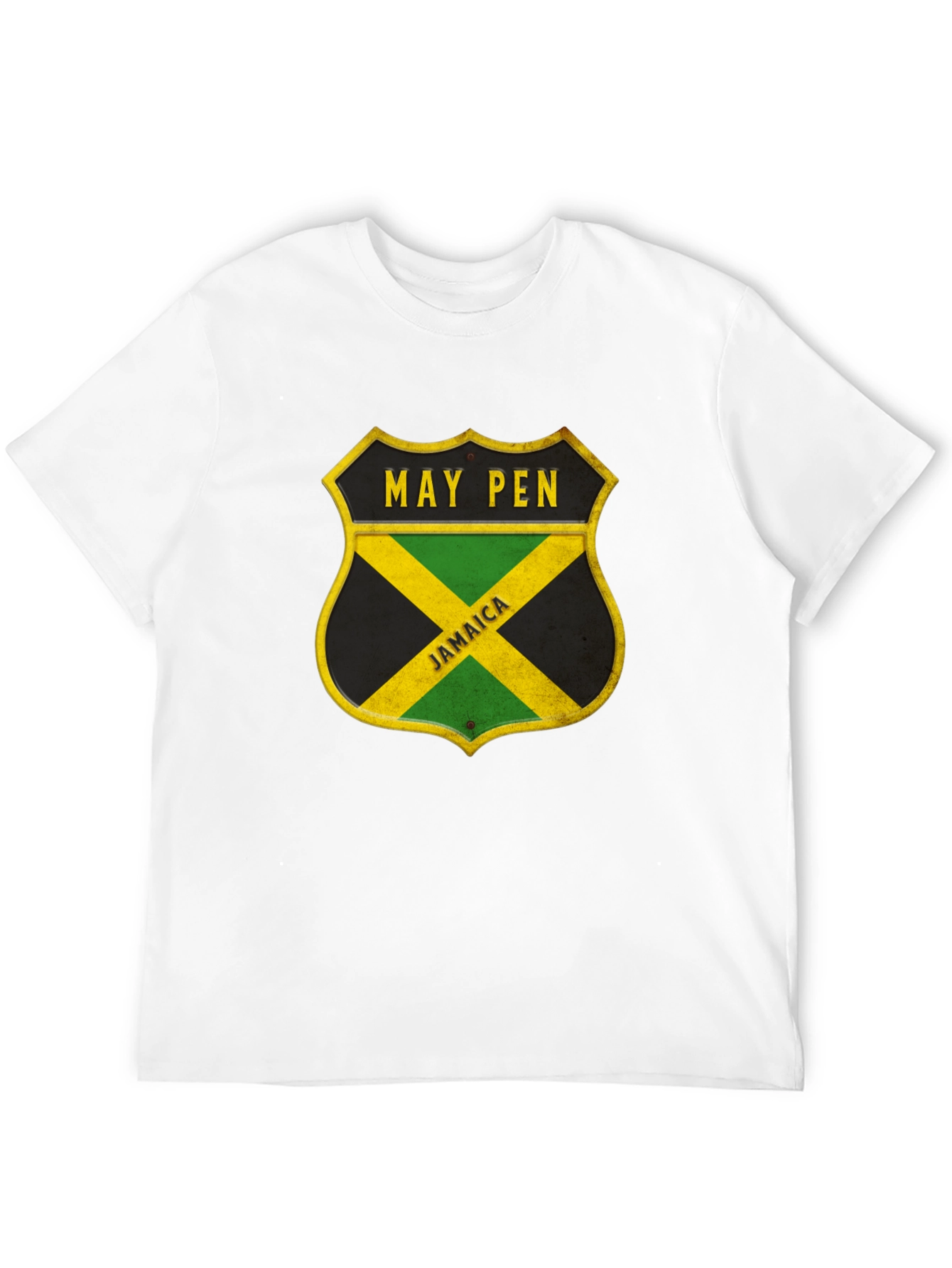 May Pen Jamaica Shield Graphic T-Shirt